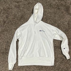 Champion Medium white hoodie